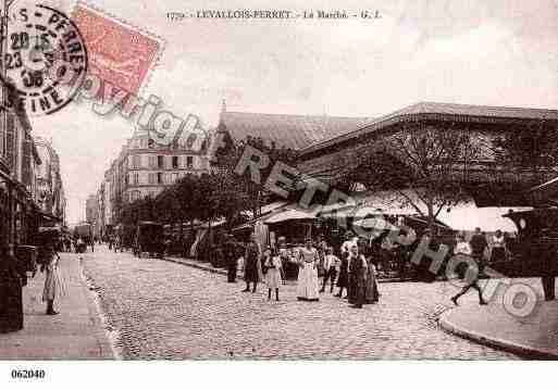 Ville de LEVALLOISPERRET, carte postale ancienne