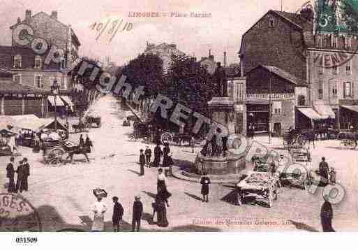 Ville de LIMOGES, carte postale ancienne