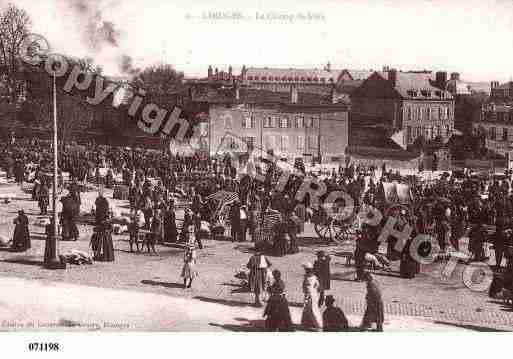 Ville de LIMOGES, carte postale ancienne