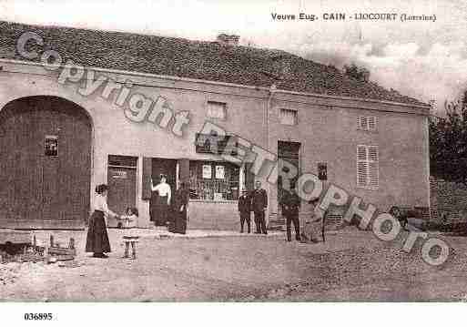 Ville de LIOCOURT, carte postale ancienne