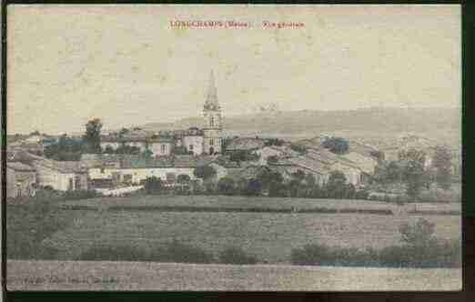 Ville de LONGCHAMPSSURAIRE, carte postale ancienne