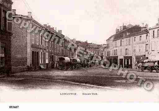 Ville de LONGUYON, carte postale ancienne