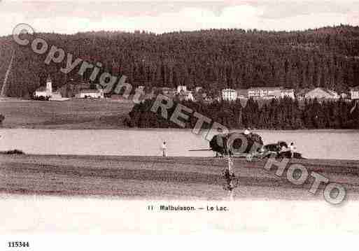 Ville de MALBUISSON, carte postale ancienne