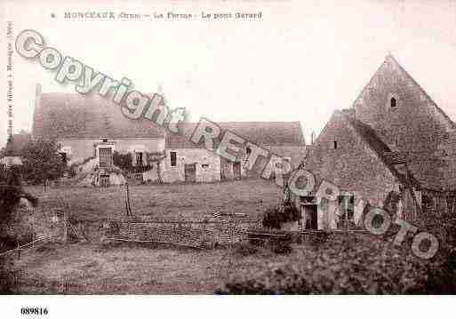Ville de MONCEAUX, carte postale ancienne Ville de MONCEAUX, carte postale ancienne