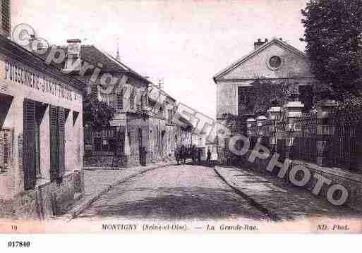 Ville de MONTIGNYLESCORMEILLES, carte postale ancienne