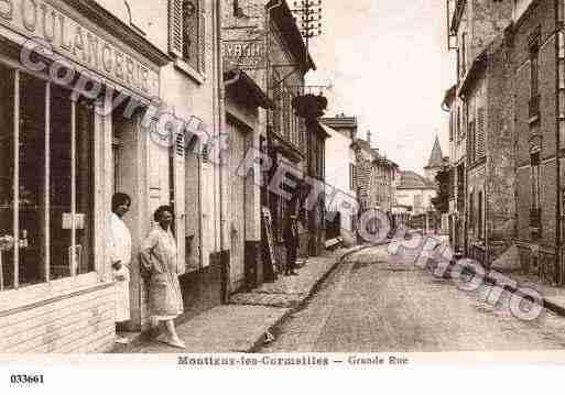 Ville de MONTIGNYLESCORMEILLES, carte postale ancienne