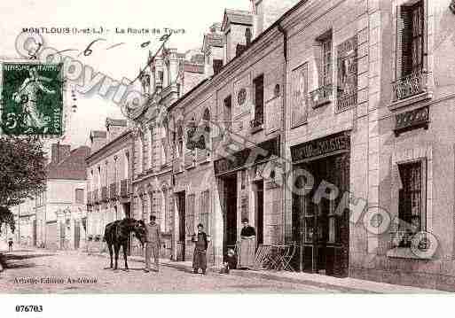 Ville de MONTLOUISSURLOIRE, carte postale ancienne