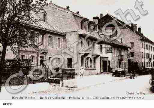 Ville de MOUTHE, carte postale ancienne