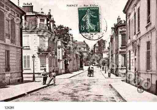 Ville de NANCY, carte postale ancienne