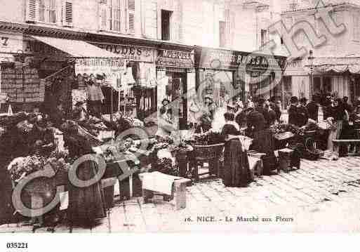 Ville de NICE, carte postale ancienne