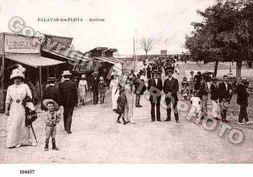 Ville de PALAVASLESFLOTS, carte postale ancienne