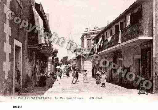 Ville de PALAVASLESFLOTS, carte postale ancienne