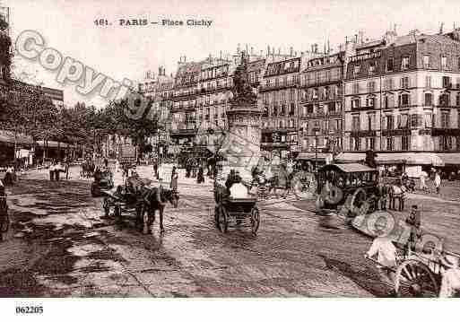 Ville de PARIS17, carte postale ancienne