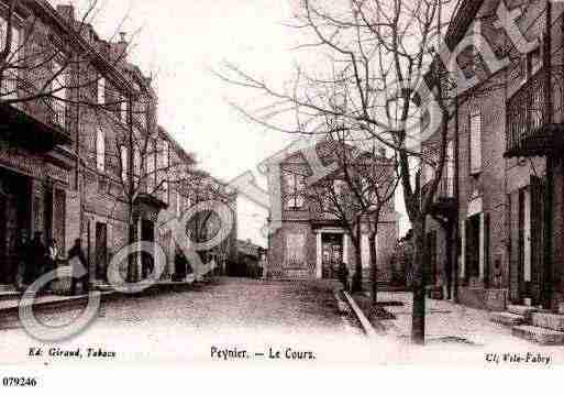 Ville de PEYNIER, carte postale ancienne