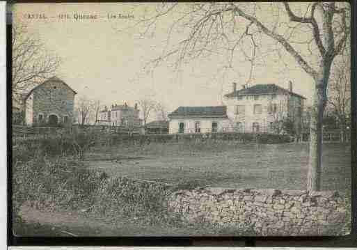 Ville de QUEZAC, carte postale ancienne