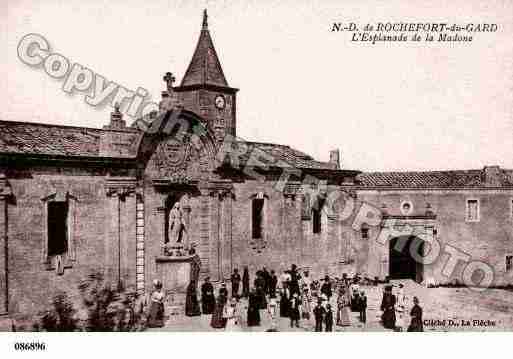 Ville de ROCHEFORTDUGARD, carte postale ancienne