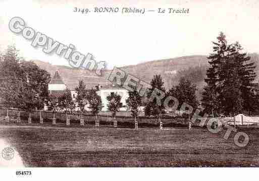 Ville de RONNO, carte postale ancienne