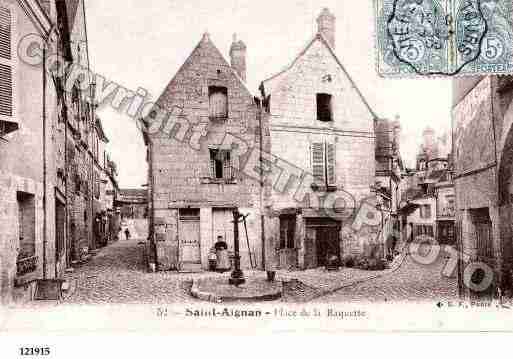 Ville de SAINTAIGNAN, carte postale ancienne