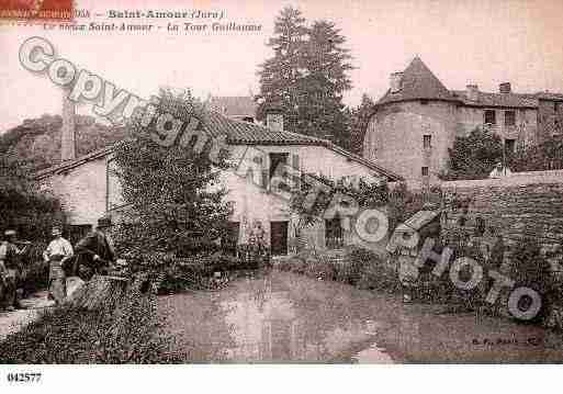 Ville de SAINTAMOUR, carte postale ancienne