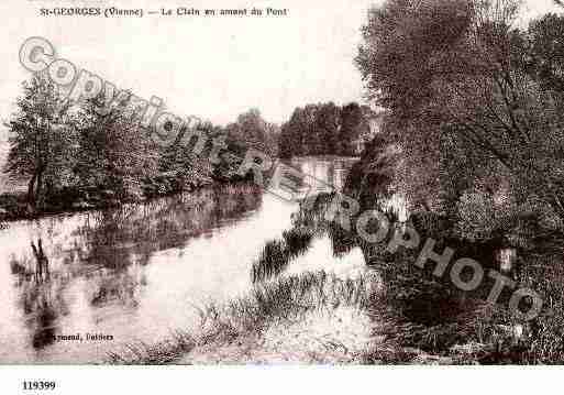 Ville de SAINTGEORGESLESBAILLARGEAUX, carte postale ancienne