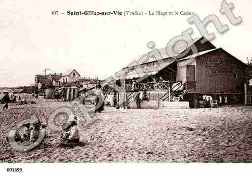 Ville de SAINTGILLESCROIXDEVIE, carte postale ancienne