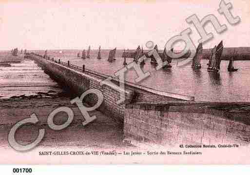 Ville de SAINTGILLESCROIXDEVIE, carte postale ancienne