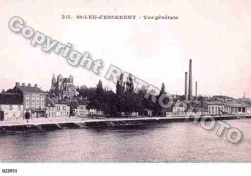 Ville de SAINTLEUD'ESSERENT, carte postale ancienne