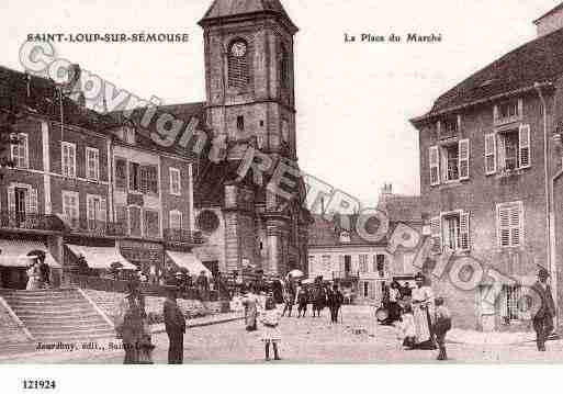 Ville de SAINTLOUPSURSEMOUSE, carte postale ancienne