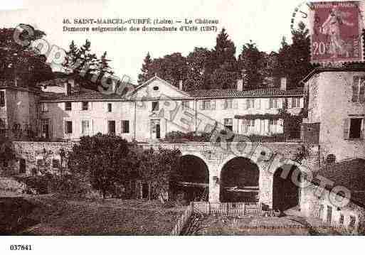 Ville de SAINTMARCELD'URFE, carte postale ancienne