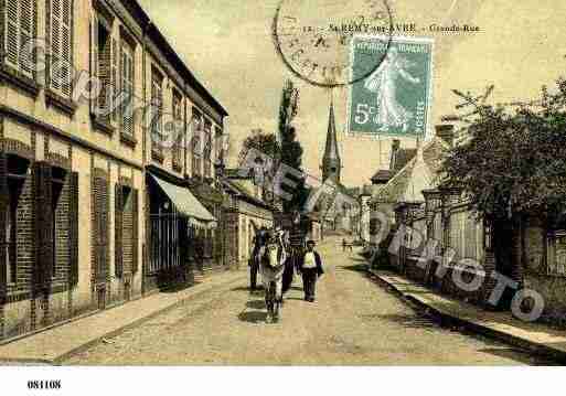 Ville de SAINTREMYSURAVRE, carte postale ancienne