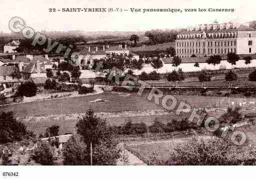 Ville de SAINTYRIEIXLAPERCHE, carte postale ancienne