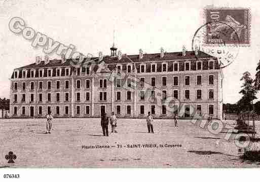 Ville de SAINTYRIEIXLAPERCHE, carte postale ancienne