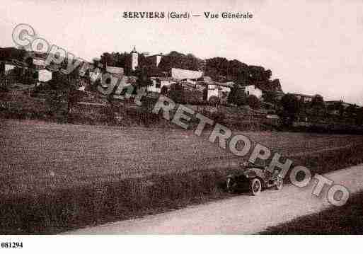 Ville de SERVIERSETLABAUME, carte postale ancienne