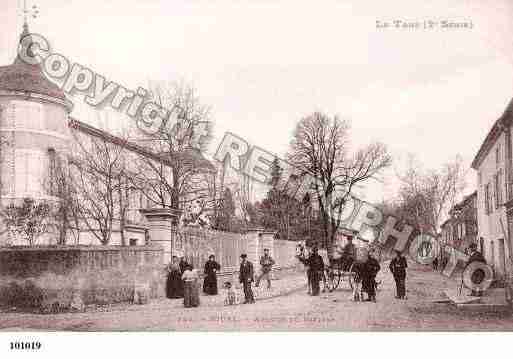 Ville de SOUAL, carte postale ancienne