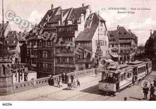 Ville de STRASBOURG, carte postale ancienne