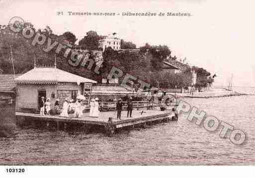 Ville de TAMARIS, carte postale ancienne