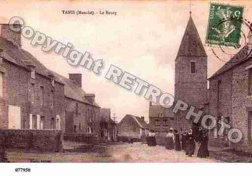 Ville de TANIS, carte postale ancienne