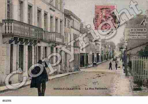 Ville de TONNAYCHARENTE, carte postale ancienne