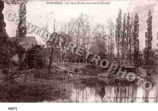 Ville de TREFFIEUX, carte postale ancienne