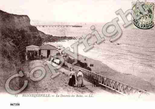 Ville de TROUVILLESURMER, carte postale ancienne