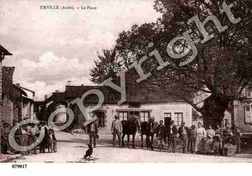 Ville de URVILLE, carte postale ancienne