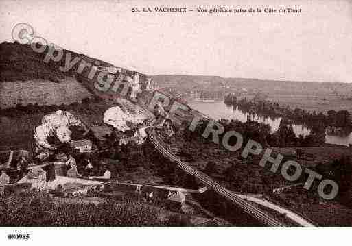 Ville de VACHERIE(LA), carte postale ancienne