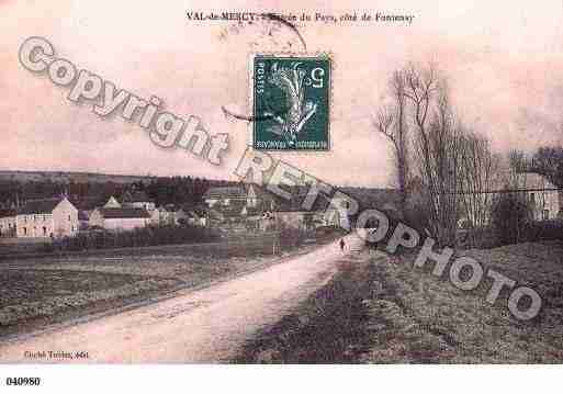 Ville de VALDEMERCY, carte postale ancienne