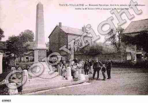 Ville de VAUXVILLAINE, carte postale ancienne