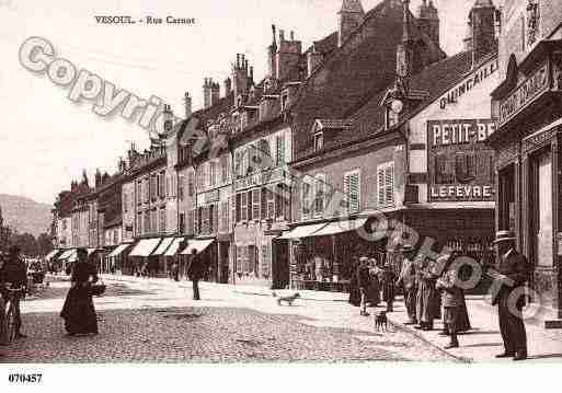 Ville de VESOUL, carte postale ancienne