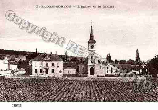 Ville de ALOXECORTON, carte postale ancienne