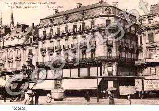 Ville de ANGERS, carte postale ancienne