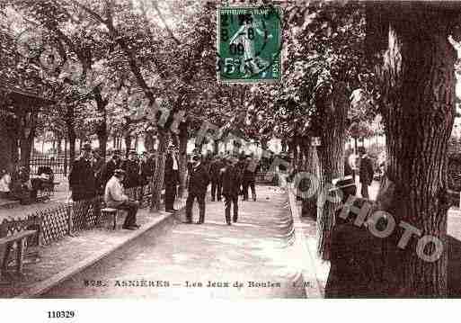 Ville de ASNIERESSURSEINE, carte postale ancienne