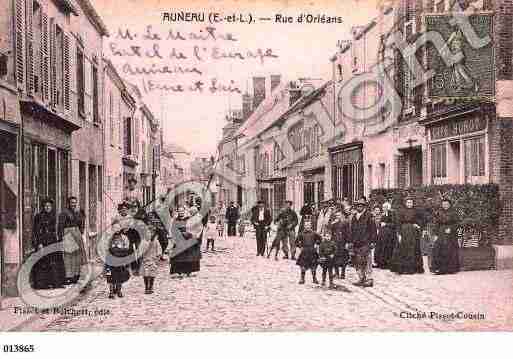 Ville de AUNEAU, carte postale ancienne