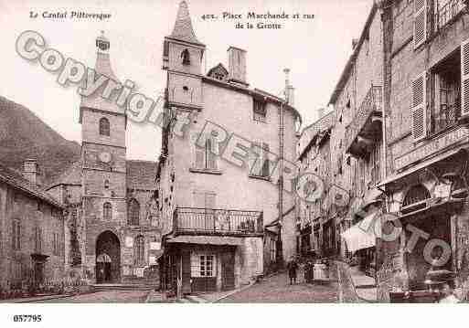 Ville de AURILLAC, carte postale ancienne